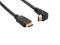 Kabel HDMI - HDMI kątowy 19/19 M/M 3m, 30 AWG, poz