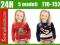 Sweter Dziecięcy Świąteczny 5 wz. roz. 146 PREZENT