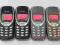 6 x NOKIA 3310 - DEFEKTY - CAŁOŚĆ |321