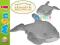 Spiacy DELFIN Maskotka Pozytywka DUZY Cloud B 7363