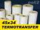 45x34 - Etykiety TRANSFEROWE do Zebra... rol. 4000