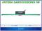 ANTENA WEWNĘTRZNA SAMOCHODOWA FM SUNKER W2 ANT0202