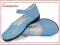 *Clleopatra*LakierBlue Pantofle Baletki 34