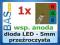 Dioda LED 5mm RGB przeźroczysta, wsp. anoda