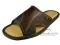 Pantofle papcie klapki męskie skóra r 41