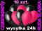 BALONY na WIECZÓR PANIEŃSKI balon RÓŻ 10/ 1,25 zł