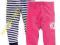 NEXT JESIEŃ-2 PAK LEGGINSÓW RÓŻ/PASKI - 2-3 l/98