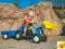 ROLLY TOYS TRAKROR NEW HOLLAND PRZYCZEPA I ŁYŻKA