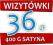 Wizytówki 400 g papier satyna 50 szt  - PROMOCJ -