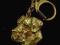 Dog niemiecki pozłacany brelok do kluczy Art Dog