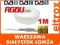 KABEL KONCENTRYCZNY RG6U SAT DVB-T 1M 1343