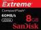 SANDISK Extreme CompactFlash 8GB