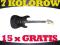 GITARA ELEKTRYCZNA  -7 KOLORÓW + 15X GRATIS+ KURS