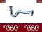 Hansgrohe U-Syfon bidetowy 55237000, W-Wa