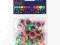 Oczy ruchome 75 szt neon DpCraft KSOC-008