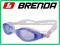 OKULARY PŁYWACKIE BRENDA WS-200 BLUE -W-wa