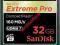 Sandisk karta Compact Flash Extreme PRO 32GB CF