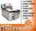 NOWA PROFESJONALNA FRYTOWNICA FRYTKOWNICA INOX 13L