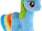 NIEBIESKI KUCYK MY LITTLE PONY RAINBOW DASH