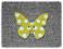 Guziki guzik MOTYLEK motylki GROCHY 30x25 mm WF5