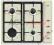 Plyta Gazowa SMEG SER844AV9