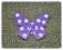 Guziki guzik MOTYLEK motylki GROCHY 30x25 mm WF7