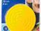 PODKŁADKI silikonowe do szklanki 6 szt. ŻÓŁTY 10cm