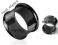 TUNELE-PLUGI-STAL CHIRURGICZNA-42 mm TUNEL CZARNY