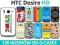 HTC Desire HD G10 | SLIM DESIGN Case ETUI+2x FOLIA