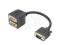 GEMBIRD ADAPTER VGA (M)-&gt;VGA(F) X2 NA KABLU 20C