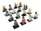 LEGO MINIFIGURES SERIA 4 8804 KOMPLET 16 SZTUK