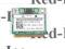 CP DELL 1537 PP33L Karta WIFI BCM94312HMG Red-Ice