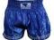 Spodenki do Muay Thai * BAD BOY * NIEBIESKIE / XL