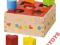 Drewniany SORTER nauka kolorów , kształtów ! GOKI