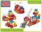 Mega Bloks FIRST ECO torba Pojazdy 70 szt. 6636