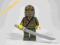 LEGO FIGURKA SZARY NINJA GRAY SAMURAI SAMURAJ