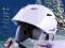 KASK NARCIARSKI BRENDA BRAVO WHITE FLOWER L