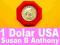 USA,  1 Dolar USA,  Susan B Anthony