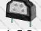 Lampa oswietlenia tablicy rejestracyjnej LED MZC