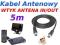 Przedłużacz przewód antenowy 5m TV tuner antena 71