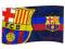 Flaga FC Barcelona Herb
