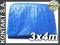PLANDEKA PLANDEKI 3x4m mocna wodoodporna pokrowiec