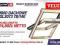 Okno dachowe połaciowe GGL 3073 78/140 VELUX