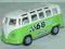 VOLKSWAGEN T1 VW OGÓREK SAMOCHÓD 1:32 DIE CAST 9cm
