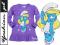 SMERFETKA tunika bluzka SMERFY fiolet 116 NEW