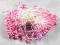 PTS044 PRĘCIKI do kwiatów śr.różowe 3mm _180szt_
