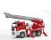 Strażacki Man z drabiną i sygnałem Bruder 02771