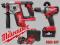 MILWAUKEE wkrętarka M18 CPD +sds M18 BH / 3x 4,0Ah