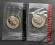 1987 * Komplet Roosevelt Dime 10 c * Mennica P i D