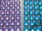Dżety Diamenty Aplikacje samoprzylepne 6 mm 140szt